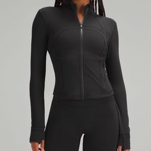 Lululemon Define Cropped Jacket *Nulu - Black - Size 6